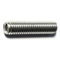 Midwest Fastener 1/2"-13 x 2" 18-8 Stainless Steel Coarse Thread Hex Socket Headless Set Screws 2PK 33877